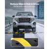 image:imageVEVOR 40 in Rubber Speed Bump 2 Pack 2 Channel Heavy Duty Traffic Speed Hump 22000 lbsAxle Load Capacity Cable Protector Ramp with Expansion Screws for Asphalt Concrete Gravel Driveway and Road1 Pack6FT