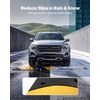 image:imageVEVOR 40 in Rubber Speed Bump 2 Pack 2 Channel Heavy Duty Traffic Speed Hump 22000 lbsAxle Load Capacity Cable Protector Ramp with Expansion Screws for Asphalt Concrete Gravel Driveway and Road2 Pack3FT