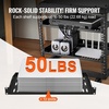 image:imageVEVOR 4PCS 1U Server Rack Shelf Universal Vented Rack Mount Cantilever Tray  for 19 Inch Network Equipment Rack amp Cabinet 10 Deep Rack Mount Shelf 50 lbs Max Weight Capacity Good Air Circulation1U2PCS