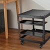 image:imageVEVOR 4PCS 1U Server Rack Shelf Universal Vented Rack Mount Cantilever Tray  for 19 Inch Network Equipment Rack amp Cabinet 10 Deep Rack Mount Shelf 50 lbs Max Weight Capacity Good Air Circulation1U2PCS