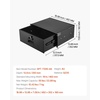 image:imageVEVOR 4U Rack Drawer Lockable Server Cabinet Case 138 Depth Server Rack Mount Drawer for 19 Network EquipmentDJAV Rack or Cabinet Enclosure 50 lbs Max Load with Cable Management Holes4U