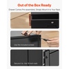 image:imageVEVOR 4U Rack Drawer Lockable Server Cabinet Case 138 Depth Server Rack Mount Drawer for 19 Network EquipmentDJAV Rack or Cabinet Enclosure 50 lbs Max Load with Cable Management Holes4U