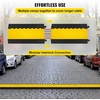 image:imageVEVOR 5 Channel Rubber Cable Protector Ramp Heavy Duty Wire Cord Cover  18000Lbs Load Capacity for Driveway Modular Interlocking Connection Cable Traffic Speed Bump with FlipOpen Top Cover5 Channel
