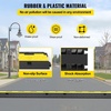 image:imageVEVOR 5 Channel Rubber Cable Protector Ramp Heavy Duty Wire Cord Cover  18000Lbs Load Capacity for Driveway Modular Interlocking Connection Cable Traffic Speed Bump with FlipOpen Top Cover2 Channel
