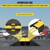 image:imageVEVOR 5 Pack Rubber Cable Protector Ramp 2 Channel Heavy Duty 66000 lbs Load Capacity Cable Wire Cord Cover Ramp Speed Bump Driveway Hose Cable Ramp Protective Cover 2Channel 5 Pack66000 lbs4 Pcs