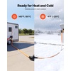 image:imageVEVOR 50 Amp 100 Feet RV Extension Cord 125V250V Heavy Duty 63  81 Gauge STW RV Power Cord NEMA 1450P to NEMA 1450R with Power Indicator Cord Organizer 15A Adapter for Camper Trailer