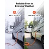 image:imageVEVOR 50 Amp Generator Cord 50 Feet 125250V RV Power Cord NEMA 1450P to SS250R with Twist Lock Grip Handle Heavy Duty 6AWG3  8AWG1 Generator Cable for RV Camper Generator to House Orange100 ft