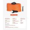 image:imageVEVOR 50 Amp Generator Cord 50 Feet 125250V RV Power Cord NEMA 1450P to SS250R with Twist Lock Grip Handle Heavy Duty 6AWG3  8AWG1 Generator Cable for RV Camper Generator to House Orange25 ft