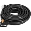 image:imageVEVOR 50 Amp Generator Cord 50 Feet 125250V RV Power Cord NEMA 1450P to SS250R with Twist Lock Grip Handle Heavy Duty 6AWG3  8AWG1 Generator Cable for RV Camper Generator to House Orange15 FT