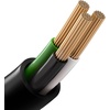 image:imageVEVOR 50 FT 30 Amp Dryer Extension Cord 3Prong NEMA 1030P to 1030R 10AWG STW Pure Copper 125250V 7500W Heavy Duty Power Cable for EV Charging Laundry Room Home Garage ETL ListedBlack