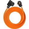 image:imageVEVOR 50 FT 30 Amp Dryer Extension Cord 3Prong NEMA 1030P to 1030R 10AWG STW Pure Copper 125250V 7500W Heavy Duty Power Cable for EV Charging Laundry Room Home Garage ETL ListedOrange