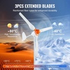 image:imageVEVOR 500W Wind Turbine Generator 12V Wind Turbine Kit with MPPT Controller 3Blade Wind Power Generator with Adjustable Windward Direction 25ms Start Wind Speed for RVs Boats Home Farm12V 800W 3Blade