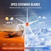 image:imageVEVOR 500W Wind Turbine Generator 12V Wind Turbine Kit with MPPT Controller 3Blade Wind Power Generator with Adjustable Windward Direction 25ms Start Wind Speed for RVs Boats Home Farm12V 500W 5Blade