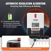 image:imageVEVOR 50A MPPT Solar Charge Controller 12V  24V Auto DC Input Solar Panel Regulator Charger with Bluetooth Module 98 Charging Efficiency for SealedAGM Gel Flooded and Lithium Battery Charging20A 1224V MPPT