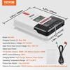 image:imageVEVOR 50A MPPT Solar Charge Controller 12V  24V Auto DC Input Solar Panel Regulator Charger with Bluetooth Module 98 Charging Efficiency for SealedAGM Gel Flooded and Lithium Battery Charging20A 1224V MPPT