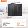 image:imageVEVOR 6U Wall Mount Network Server Cabinet 148 Deep Server Rack Cabinet Enclosure 200 lbs Max GroundMounted Load Capacity with Locking Glass Door Side Panels for IT Equipment AV Devices  for 19 IT Equipment AV Devices 200 lbs Max Load Capacity Fast Heat Dissipation with Locking Glass Door Side Panels12UMesh Door