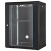image:imageVEVOR 6U Wall Mount Network Server Cabinet 148 Deep Server Rack Cabinet Enclosure 200 lbs Max GroundMounted Load Capacity with Locking Glass Door Side Panels for IT Equipment AV Devices  for 19 IT Equipment AV Devices 200 lbs Max Load Capacity Fast Heat Dissipation with Locking Glass Door Side Panels15UGlass Door