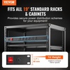 image:imageVEVOR 8 Outlet Horizontal 1U Rack Mount PDU Power Strip for Network Server Racks Surge Protection amp Overload Protection 110125V15A with 6ft 14AWG Power Cord12 OutletIntegrated Switches