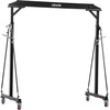 image:imageVEVOR Adjustable Gantry Crane 2200 lbs Capacity Portable Shop Lift Hoist with 957 to 1429 Height Adjustable Locking Wheels Steel Construction for Factory Warehouse Auto Repair Frame Only2200 lbs