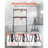 image:imageVEVOR Adjustable Gantry Crane 2200 lbs Capacity Portable Shop Lift Hoist with 9571429 in Height Adjustable Manual Trolley Electrical Hoist Sling Shackles for Factory Warehouse Auto Repair
