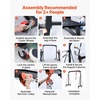 image:imageVEVOR Adjustable Gantry Crane 4400 lbs Capacity Portable Shop Lift Hoist with 9961469 in Height Adjustable Manual Trolley Hoist Sling Shackles Hooks for Garage Factory Warehouse Auto Repair