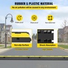 image:imageVEVOR Cable Protector Ramp 5 Packs 2 Channels Speed Bump Rubber Modular Humps Rated 11000 LBS Load Capacity Protective Wire Cord Ramp Driveway Rubber Traffic Speed Bumps Cable Protector  Traffic Speed Bump Modular Interlocking Connection Protective Wire Cord Rubber Ramp Driveway with PVC FlipOpen Top Cover