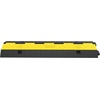 image:imageVEVOR Cable Protector Ramp 5 Packs 2 Channels Speed Bump Rubber Modular Humps Rated 11000 LBS Load Capacity Protective Wire Cord Ramp Driveway Rubber Traffic Speed Bumps Cable Protector  Traffic Speed Bump Modular Interlocking Connection Protective Wire Cord Rubber Ramp Driveway with PVC FlipOpen Top Cover
