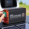image:imageVEVOR DC to DC Charger with MPPT 350W 30A OnBoard Battery Charger Solar PanelAlternator Dual Input Smart MultiStage Charging for LiFePO4 LeadAcid Batteries 12V24V12V24V for RV Home Backup