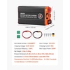 image:imageVEVOR DC to DC Charger with MPPT 520W 40A OnBoard Battery Charger Solar PanelAlternator Dual Input Smart MultiStage Charging for LiFePO4 LeadAcid Batteries 12V24V12V24V for RV Home Backup846 x 425 x 236 in