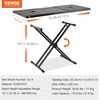 image:imageVEVOR DJ Table Stand 3243 x 18 Portable DJ Laptop and Controller Stand Lightweight DJ Desk DJ Booth Adjustable Height DJ Stand Foldable DoubleX Keyboard Stand amp Tabletop Audio Mixer StandDJ Table Expand
