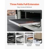 image:imageVEVOR Drawer Slides 24inch 1 Pair Locking Drawer Slides 250lbs Load Capacity Side Mount Ball Bearing 3Fold Full ExtensionNew