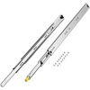 image:imageVEVOR Drawer Slides 24inch 1 Pair Locking Drawer Slides 250lbs Load Capacity Side Mount Ball Bearing 3Fold Full ExtensionNew