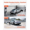 image:imageVEVOR EV Charger Extension Cable 32Amp 40 ft J1772 Extension Cord Compatible with 120V240V SAE J1772 Electric Vehicle Chargers Level 1Level 2 IP66 Heavy Duty Car Charging Cable with Carrying Bag48Amp  J1772