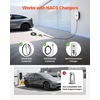 image:imageVEVOR EV Charger Extension Cable 32Amp 40 ft J1772 Extension Cord Compatible with 120V240V SAE J1772 Electric Vehicle Chargers Level 1Level 2 IP66 Heavy Duty Car Charging Cable with Carrying Bag48Amp  Tesla