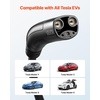 image:imageVEVOR EV Charger Extension Cable 32Amp 40 ft J1772 Extension Cord Compatible with 120V240V SAE J1772 Electric Vehicle Chargers Level 1Level 2 IP66 Heavy Duty Car Charging Cable with Carrying Bag48Amp  Tesla