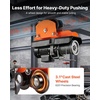 image:imageVEVOR Electric Hoist Manual Trolley 1100 lbs05 Ton Load for PA200 PA250 PA300 PA400 PA500 Push Beam Trolley with Dual Wheels 268433 Adjustable Beam Flange Width for Straight amp Curved IBeam
