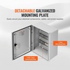 image:imageVEVOR Electrical Enclosure Box23619791Fiberglass Junction BoxIP66 Waterproof amp DustproofOutdoor Electrical Boxwith Mounting Plat12 x 10 x 6