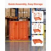 image:imageVEVOR Forklift Man Basket 366 x 366 in Forklift Safety Cage  with 4 Wheels For Aerial Work Lifting Loader and Warehouses 1200 lbs Capacity Work Platform with Mesh Panel and Drain Hole