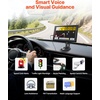 image:imageVEVOR GPS Navigator for Car 9 inch Touch Screen 16GB GPS Navigation System with Builtin Dash Cam Voice TurnbyTurn Guidance Speed and Red Light Warning Custom Truck Routing for Car Truck RV