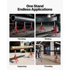 image:imageVEVOR HeavyDuty VHead Pipe Stand for 1812 Pipes Supporting  2500 lbs Load Capacity 2442 Height Adjustment Folding amp Portable Design for Pipe Threading Cutting Grooving Welding