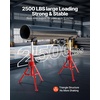 image:imageVEVOR HeavyDuty VHead Pipe Stand for 1812 Pipes Supporting  2500 lbs Load Capacity 2852 Height Adjustment Folding amp Portable Design for Pipe Threading Cutting Grooving Welding