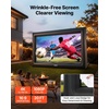 image:imageVEVOR Inflatable Movie Screen 14 ft Outdoor Inflatable Projection Screen with Portable Storage Bag FrontRear Projection Easy Set Up Blow Up Screen for Outdoor Backyard Movie Night Theme Parties20FT