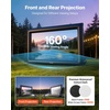 image:imageVEVOR Inflatable Movie Screen 14 ft Outdoor Inflatable Projection Screen with Portable Storage Bag FrontRear Projection Easy Set Up Blow Up Screen for Outdoor Backyard Movie Night Theme Parties20FT