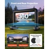 image:imageVEVOR Inflatable Movie Screen 14 ft Outdoor Inflatable Projection Screen with Portable Storage Bag FrontRear Projection Easy Set Up Blow Up Screen for Outdoor Backyard Movie Night Theme Parties14FT