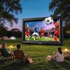 image:imageVEVOR Inflatable Movie Screen 14 ft Outdoor Inflatable Projection Screen with Portable Storage Bag FrontRear Projection Easy Set Up Blow Up Screen for Outdoor Backyard Movie Night Theme Parties20FT