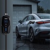 image:imageVEVOR Level 12 Tesla Charger 16 Amp Portable Electric Car EV Charger with 25 ft Charging Cable 120V240V NEMA 620P Plug NEMA 515 Adapter LED Indicator NACS Connector for Tesla Model YX3S16 Amp