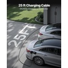 image:imageVEVOR Level 12 Tesla Charger 16 Amp Portable Electric Car EV Charger with 25 ft Charging Cable 120V240V NEMA 620P Plug NEMA 515 Adapter LED Indicator NACS Connector for Tesla Model YX3S16 Amp
