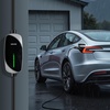 image:imageVEVOR Level 12 Tesla Charger 16 Amp Portable Electric Car EV Charger with 25 ft Charging Cable 120V240V NEMA 620P Plug NEMA 515 Adapter LED Indicator NACS Connector for Tesla Model YX3S25FT Cable