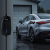 image:imageVEVOR Level 12 Tesla Charger 16 Amp Portable Electric Car EV Charger with 25 ft Charging Cable 120V240V NEMA 620P Plug NEMA 515 Adapter LED Indicator NACS Connector for Tesla Model YX3S40 Amp