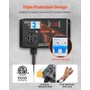 image:imageVEVOR Manual EV Charging Switch NEMA 1030 Splitter Switch for Dryer amp EV 24A Max 240V Manual Power Distribution with Circuit Breaker RealTime Display HandOperated Selector Plug and Play ETLNEMA 1430 1430R  1450R